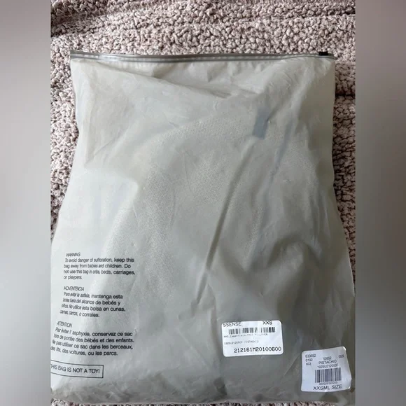 Essentials Men's KNIT PULLOVER Pistachio Hoodie Sweater - Picture 9 of 9